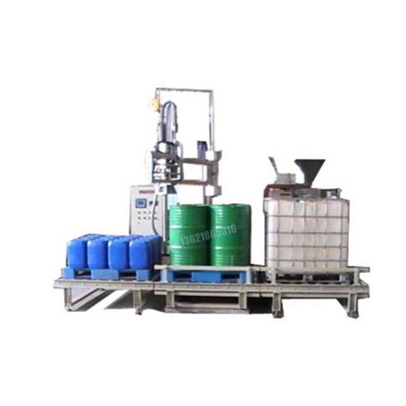 ﻿IBC桶液体罐装机 高精度吨桶灌装秤 自动化定制 整体规划设计