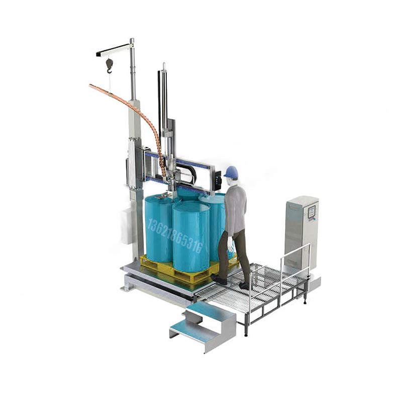 ﻿200升自动计量多元醇灌装机械 200-1000L桶灌装设备 程序控制