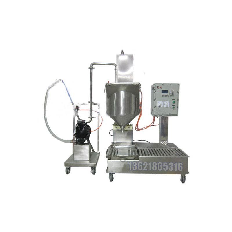 ﻿化工液体灌装设备 全自动灌装机械 温度稳定 程序控制