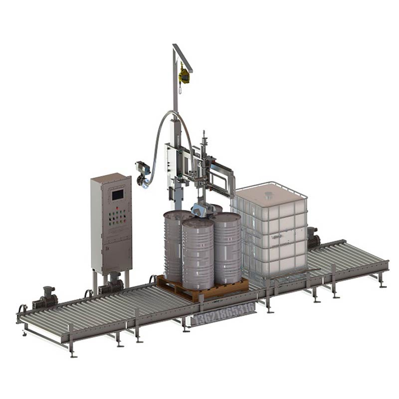 定量灌装机_1200L吨桶白乳胶灌装机上海灌装机械设备